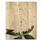 Designart - Vintage White Orchid III - Traditional Print on Natural Pine Wood